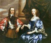 Sir Peter Lely Earl and Countess of Oxford by Sir Peter lely France oil painting artist